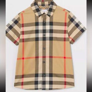 Boys Burberry shirt